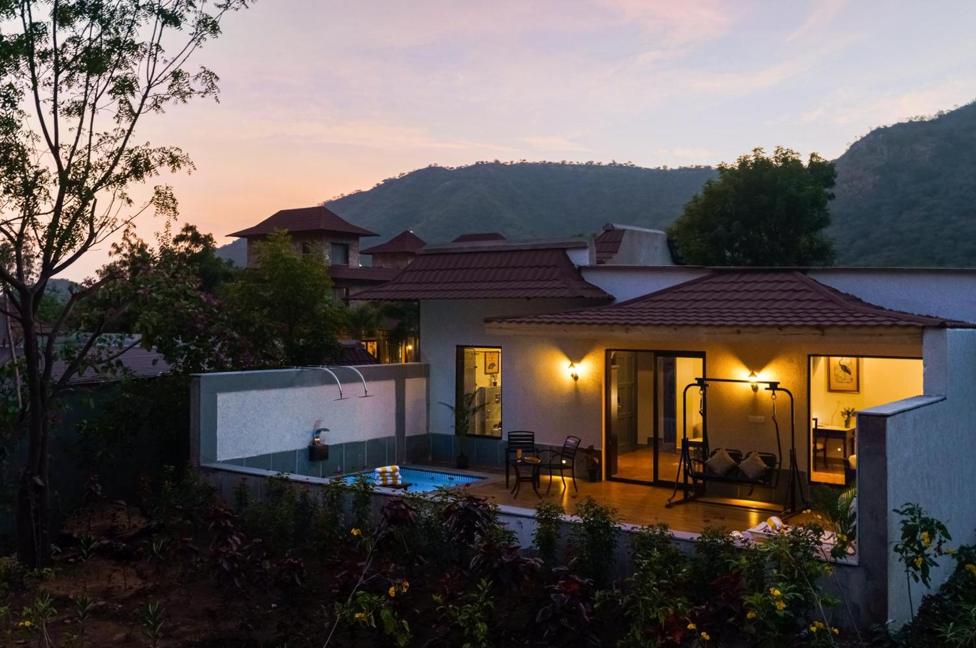 Anandam - A Luxury Resort In Udaipur Eksteriør bilde