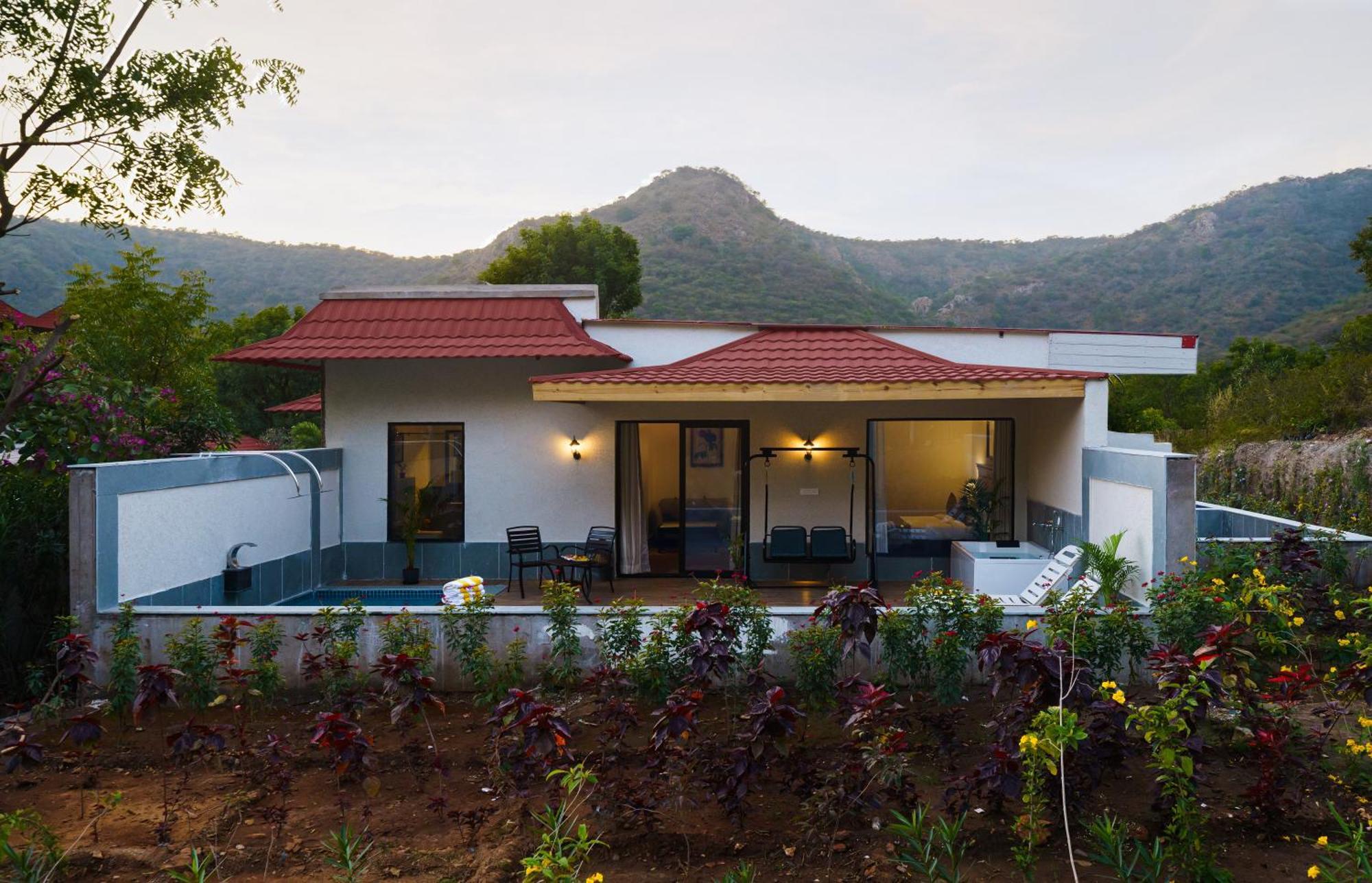 Anandam - A Luxury Resort In Udaipur Eksteriør bilde