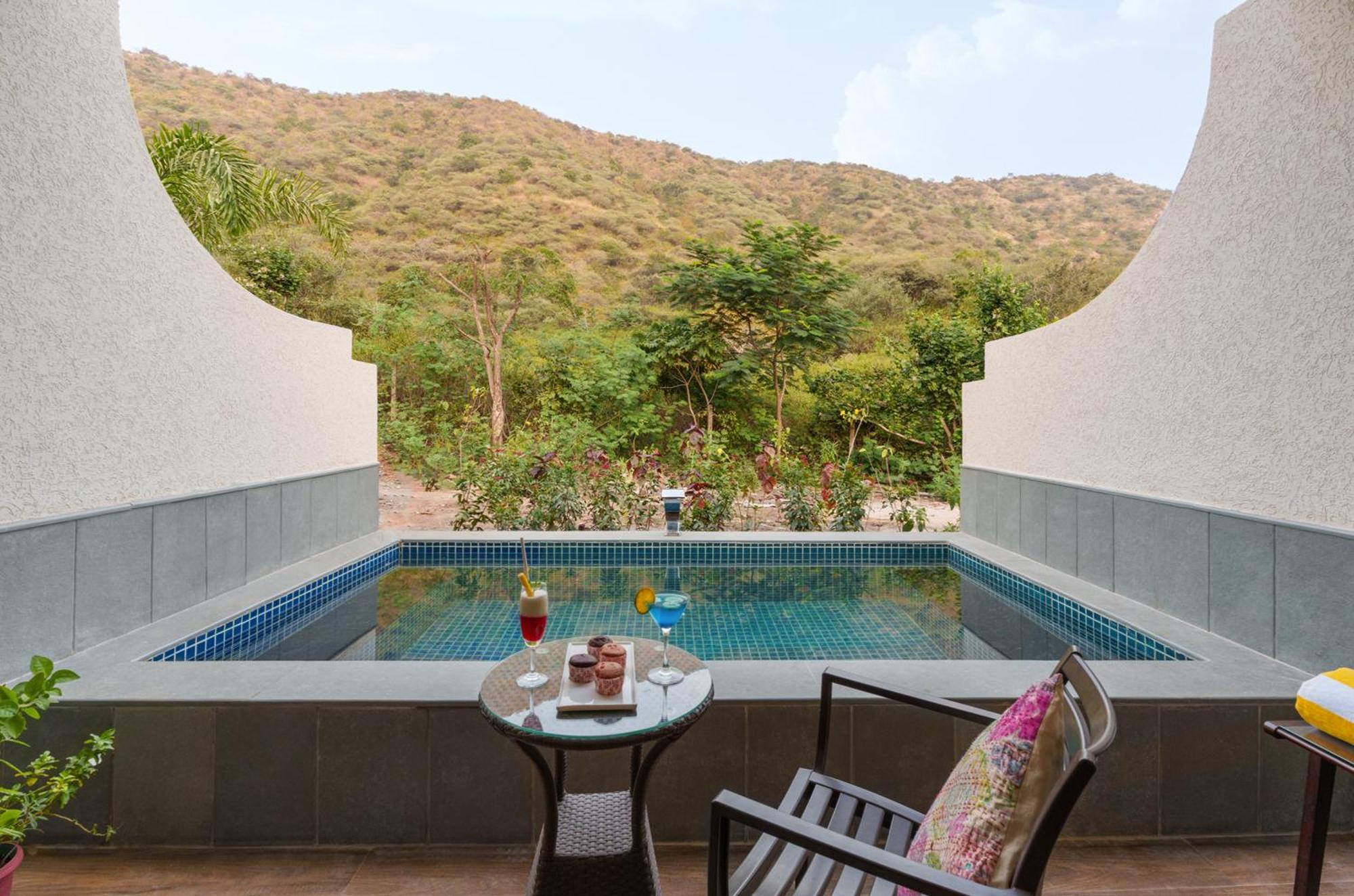 Anandam - A Luxury Resort In Udaipur Eksteriør bilde