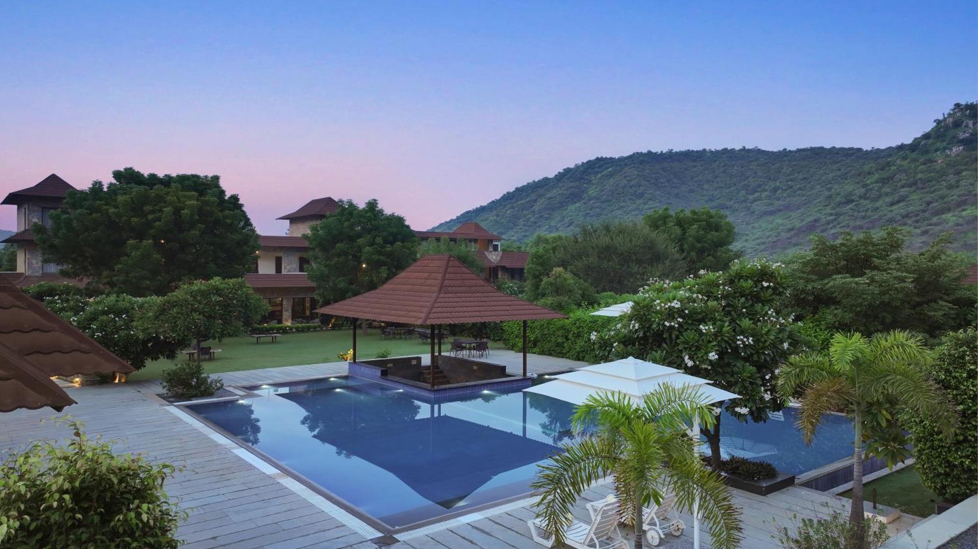 Anandam - A Luxury Resort In Udaipur Eksteriør bilde