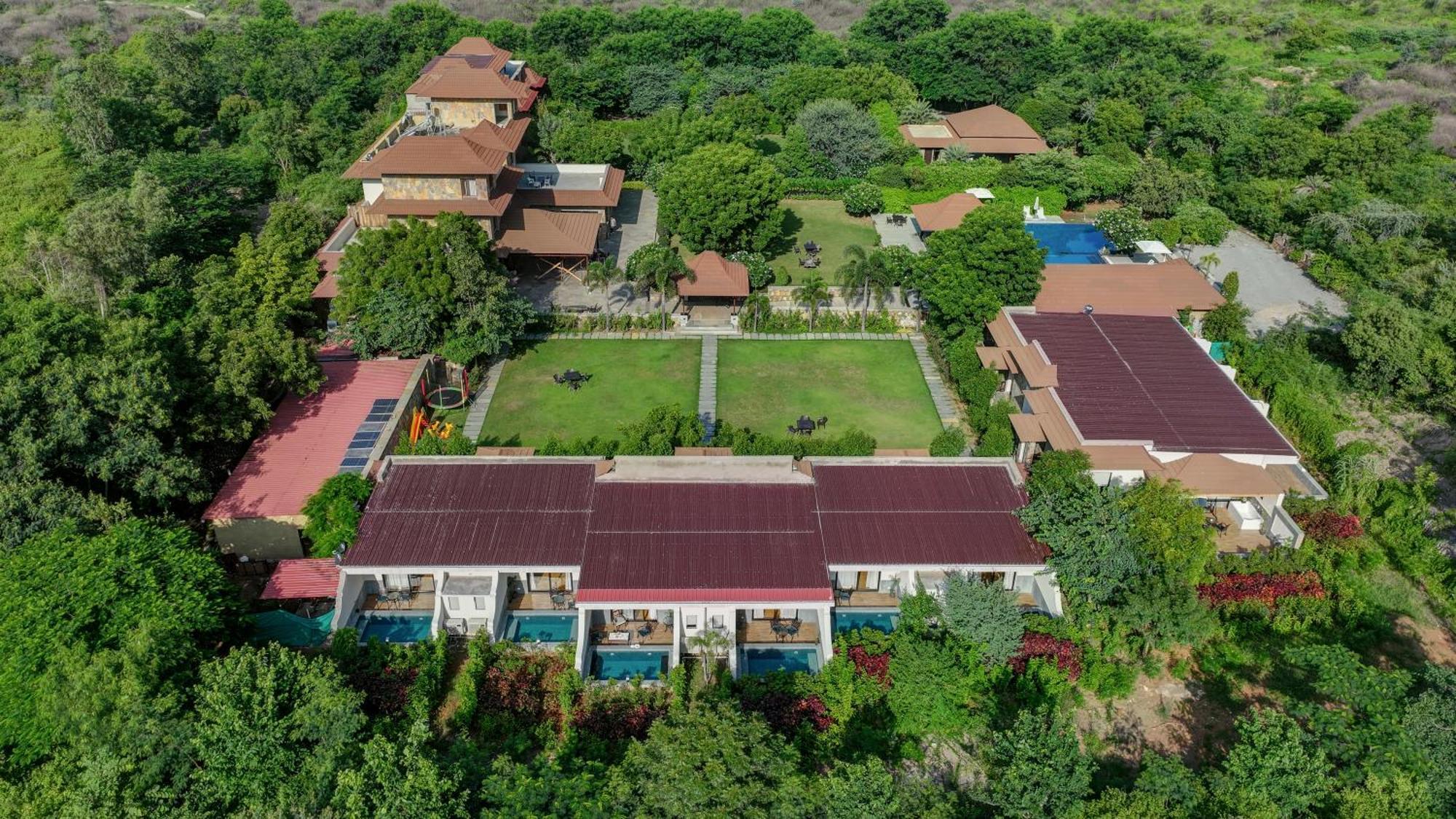 Anandam - A Luxury Resort In Udaipur Eksteriør bilde