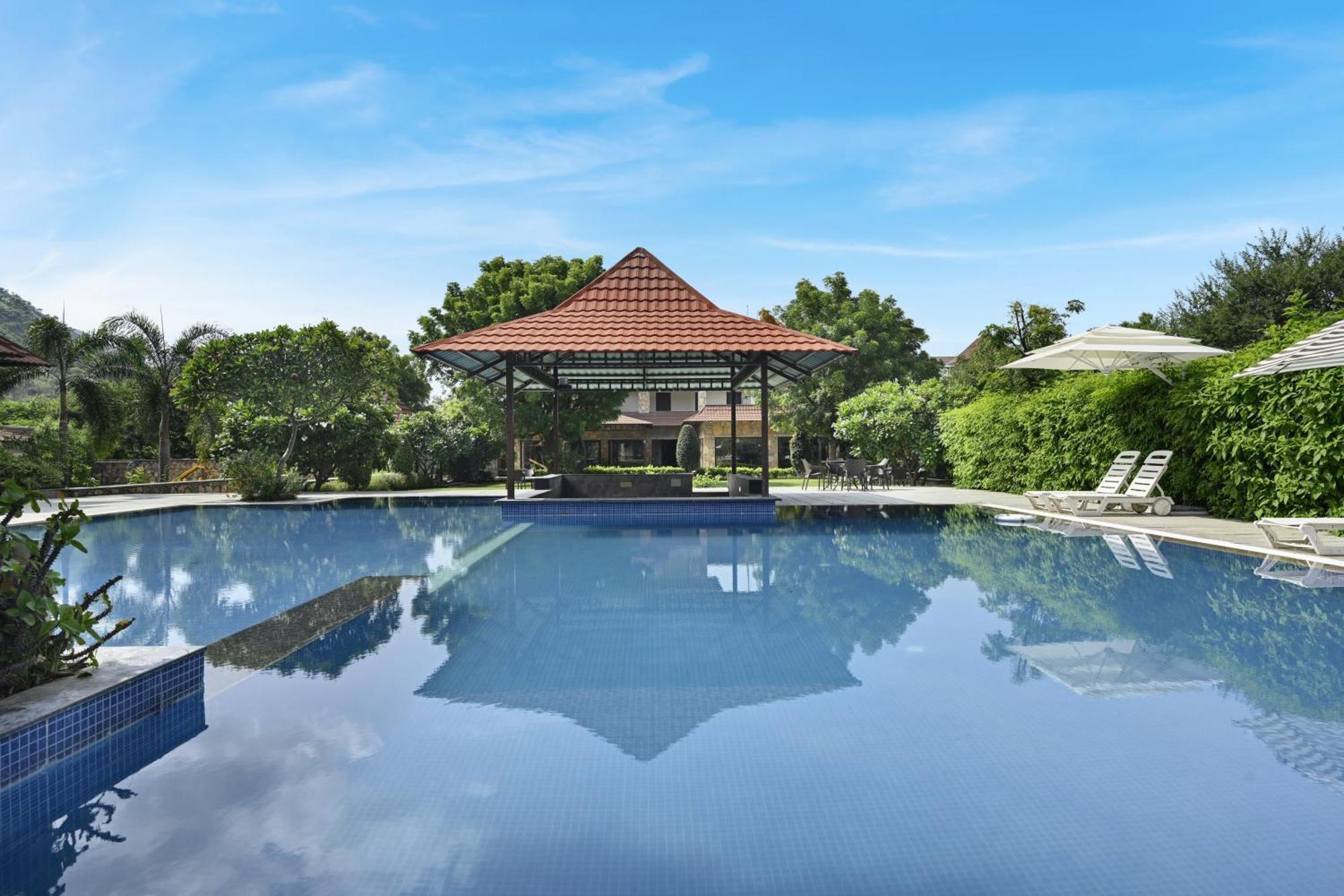 Anandam - A Luxury Resort In Udaipur Eksteriør bilde